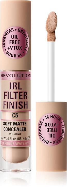 Makeup Revolution IRL Filtre Fini Correcteur Couverture Moyenne à Totale 6g C5 (C5)