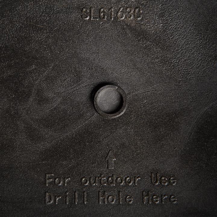 Productafbeelding Beliani Bloempot Set van 2 grijs rond 51 x 51 x 71 cm CAMIA (51 cm)