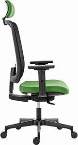 Produktbild Powerton ERGO LUCIE Ergonomischer Bürostuhl, Grün (42 - 53.50 cm)