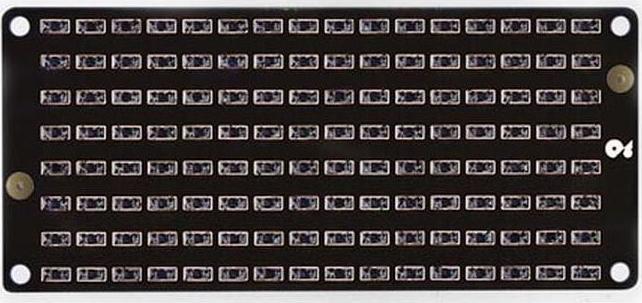 Actual product image Whadda LED matrix I2C 8 x 16 panel