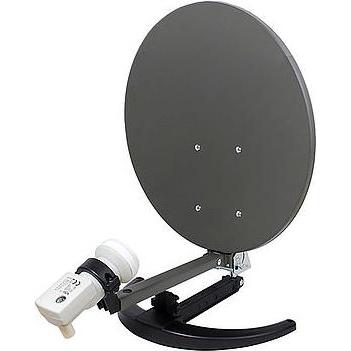 Xoro MCA 38 HD Set (Set da campeggio: ricevitore/LNB/antenna), Parabola + Antenna