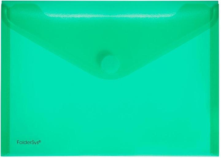 Image du produit Foldersys Pochette pour documents, DIN A5 paysage, fermeture velcro, PP (A5, 10 x)