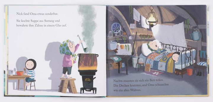 Immagine prodotto Nick und der Sommer mit Oma (Tedesco, Benji Davies, 2019)