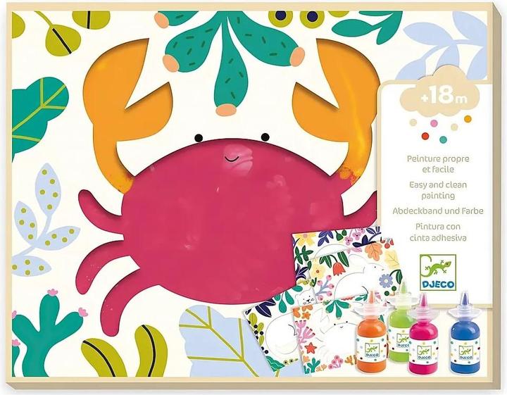 Produktbild Djeco Fingermalen Meer