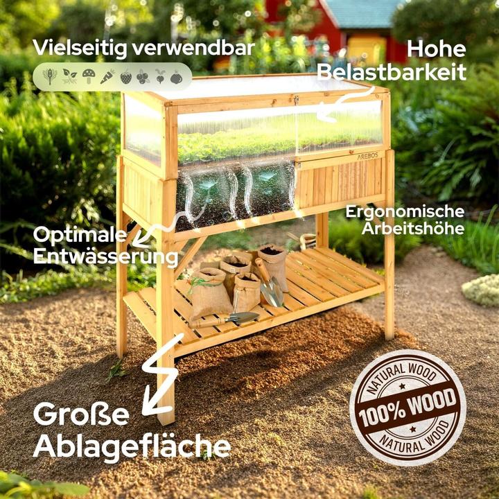 Image du produit Arebos Holz Hochbeet