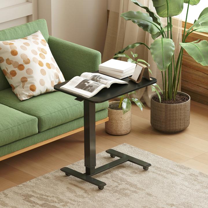 Image du produit Homcom Schreibtisch Spanplatte, Stahl Schwarz