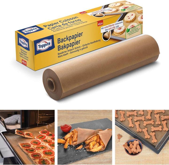 Produktbild Toppits Backpapier Maxipack 45 m, Backpapierart: Rolle