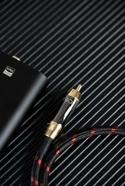 Actual product image FiiO LR-RCA1 (0.50 m, Cinch Cables)