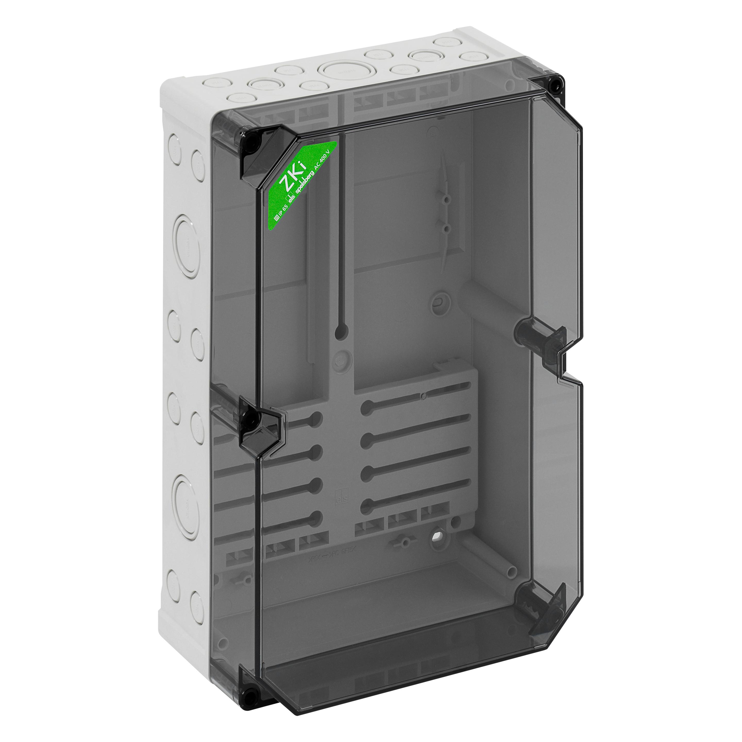 Spelsberg Alloggiamento del contatore ZKi 1f (Case), Accessori di elettronica + Alloggiamento, Grigio