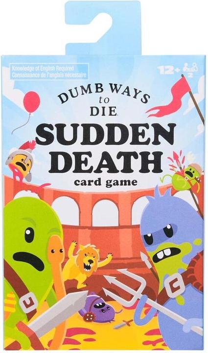 Actual product image Perplexus Dumb Ways to Die Card Game - Sudden Death (6070740) (English, 2 Players)
