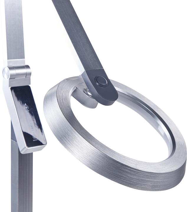 Actual product image Beliani Floor Lamp Silver LED CARINA (760 lm)