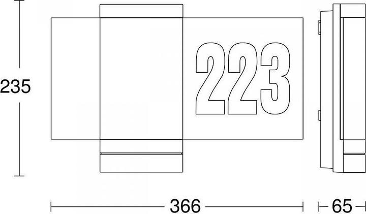 Image du produit Steinel 067205 - Applique murale 7.8 W 600 lm 3000 K Détecteur de mouvement (637 lm, IP44)
