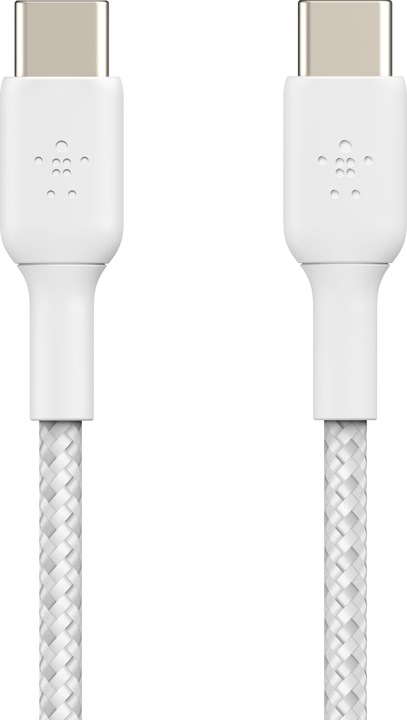 Actual product image Belkin USB-C to USB-C Braided PVC 1m Twin Pack (1 m, USB 2.0)