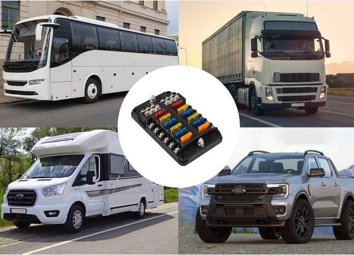 Produktbild Tru Components SICHERUNGS BOX 12-tlg TC-13473380 5 A, 10 A, 15 A, 20 A (20 A)