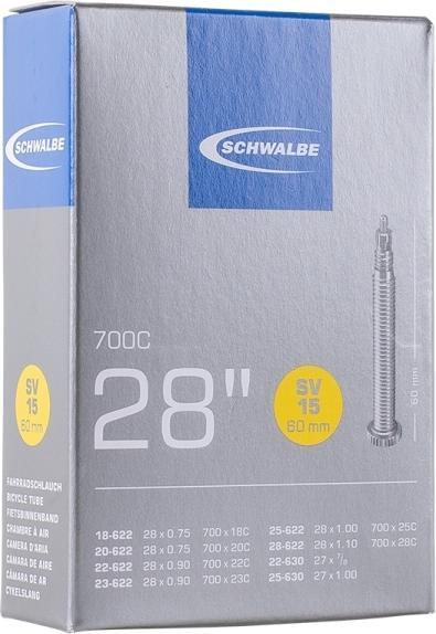 Actual product image Schwalbe SV15 (Presta (SV), 28", 60 mm)