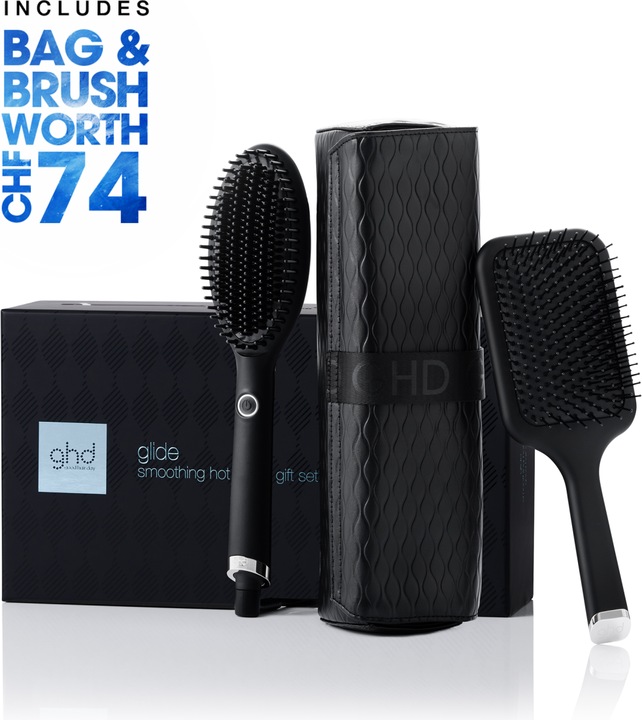 Immagine prodotto ghd Collezione Iced Luxe - Set regalo Glide - Spazzola calda levigante (Spazzola levigante)