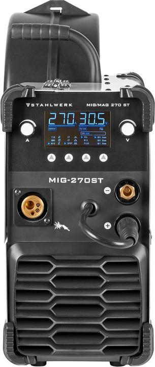 Actual product image Stahlwerk Welding machine MIG MAG 270 Digital IGBT 4-in-1 inverter with 270 A