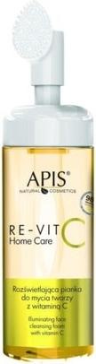 Actual product image NoName Apis Re-Vit C Illuminating Cleansing Foam for Grey Dull Skin Discolorations 150ml (Cleaning cloths, 150 ml)