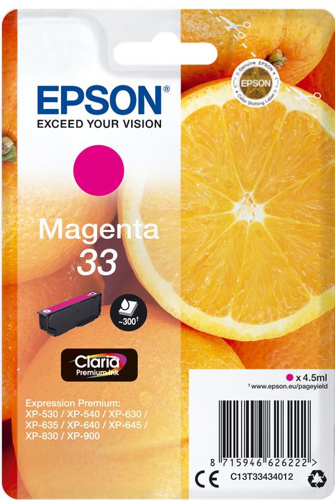 Actual product image Epson 33 Claria Premium (M)