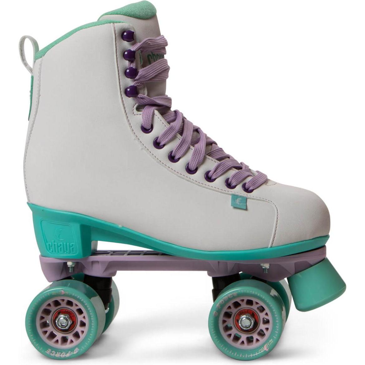 Powerslide, Damen, Rollschuhe, Melrose (42), Weiss, Blau, Violett, Türkis