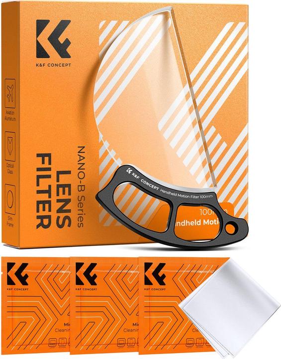 Produktbild K&F Concept 100mm Handheld Motion Blur Smear Filter (Effekt Filter, 100 mm)