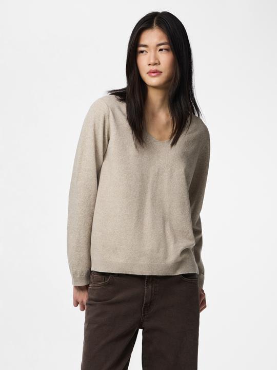 Actual product image Pieces Pcbree Ls V-Neck Knit Noos Bc (L)