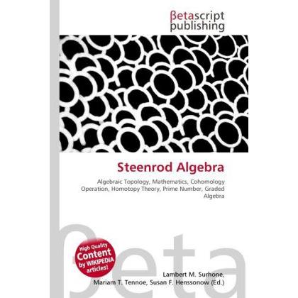 Steenrod Algebra, Fachbücher