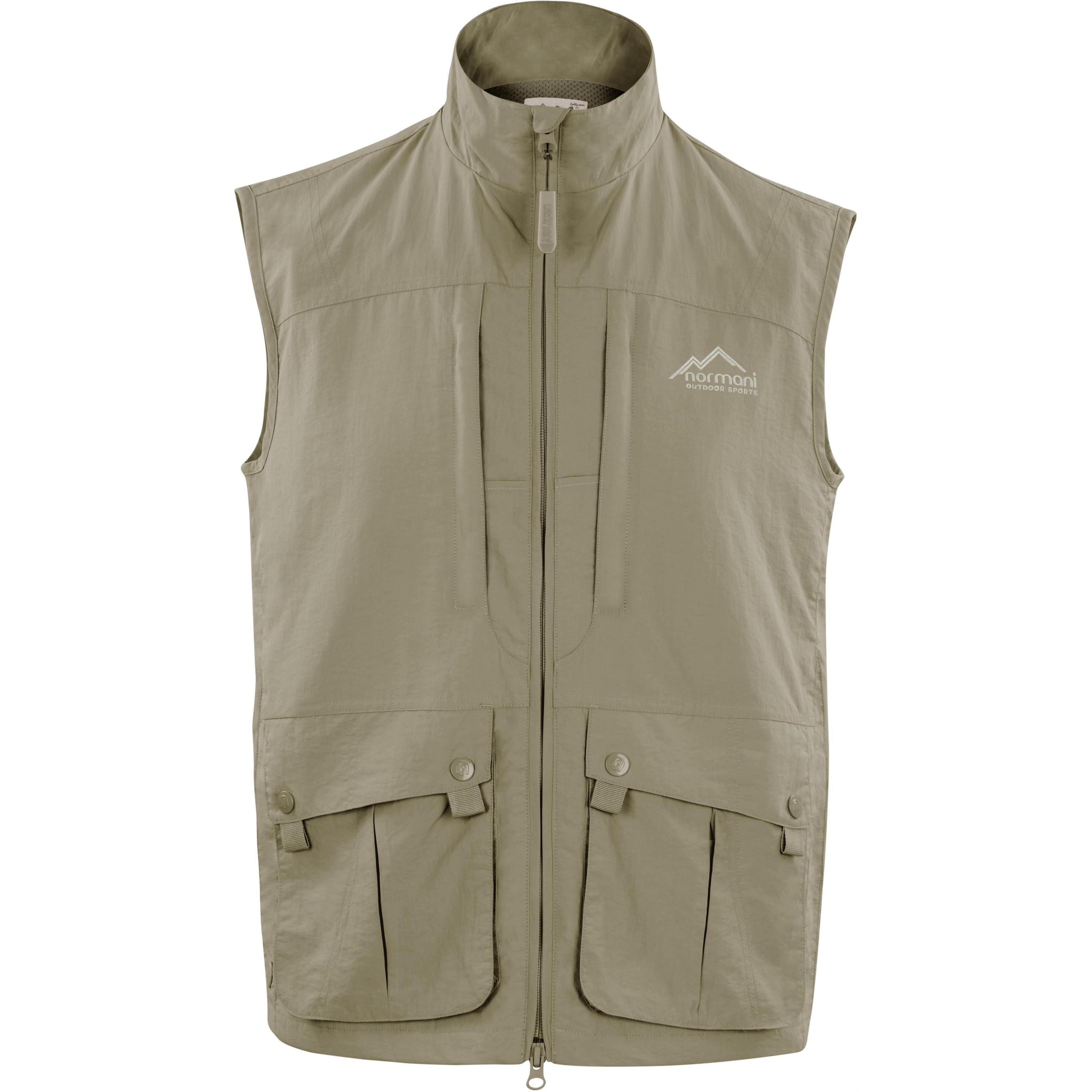 Normani, Herren, Weste, Outdoor Weste Okapi - 1926, Grau, (M)