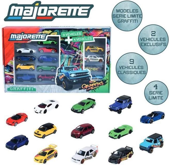 Produktbild Majorette Graffiti 9+4 Giftpack