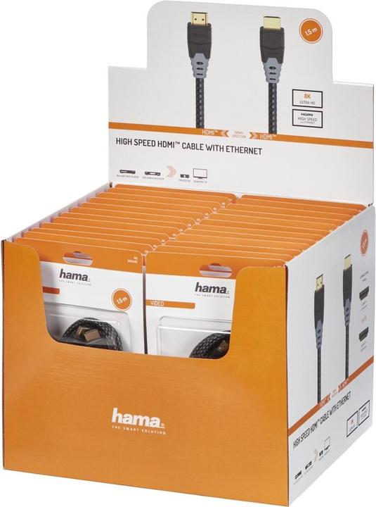Produktbild Hama HDMI (Typ A) — HDMI (Typ A) (1.50 m, HDMI, 2.1)