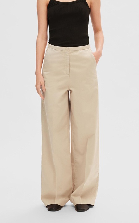 Actual product image Selected Femme Extra wide fit trousers (38)