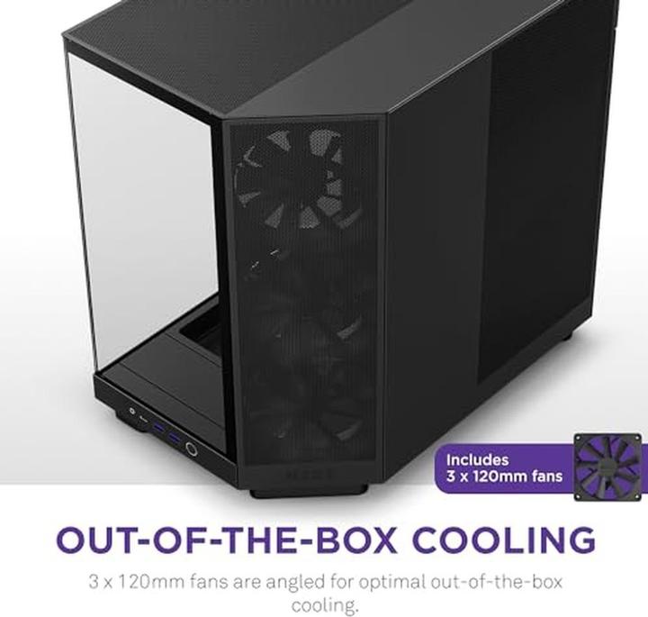 Image du produit NZXT H6 Flow (Mini-ITX, mATX, ATX)