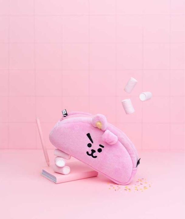 Image du produit BT21 Line Friends - Pochette en peluche pour les ustensiles COOKY