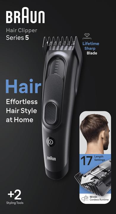 Actual product image Braun Hairclipper Series 5 (HC5330)