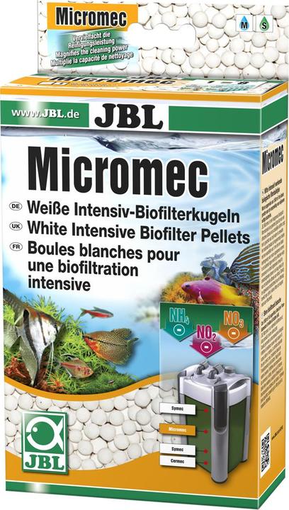 Actual product image JBL Aquaristik und Terraristik Micromec Bio Sintered Glass Beads for Aquarium Filters (200 l, Internal filters, Fresh water)