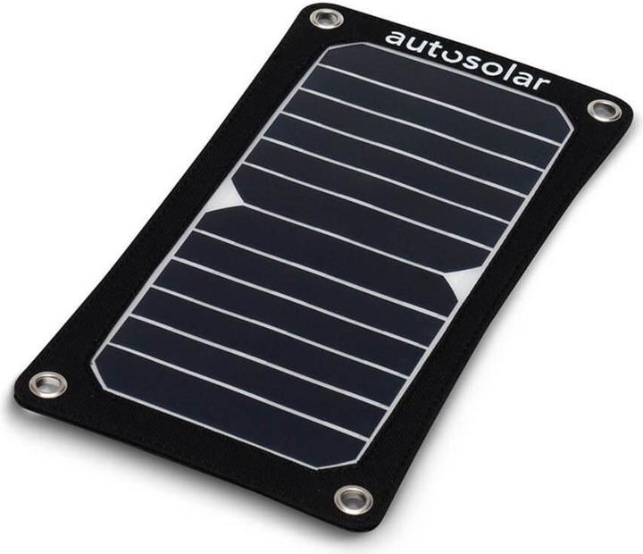 Actual product image Autosolar 7 Watt solar panel with USB connection (7 W, 0.17 kg)