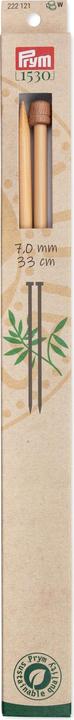 Produktbild Prym Stricknadeln BAMBUS 7.00 mm, 33 cm
