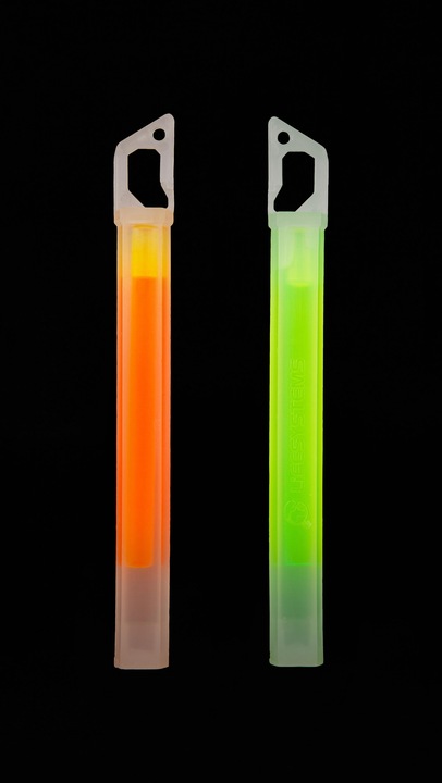 Image du produit Lifesystems 15H Glow Sticks - Vert/Orange (2 Packs)