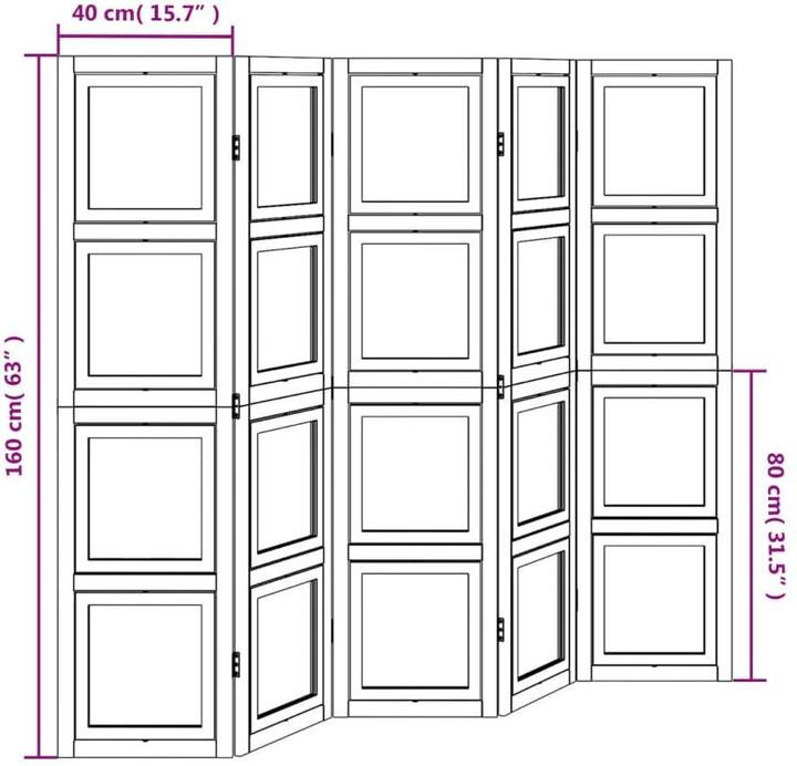Immagine prodotto vidaXL Paravent