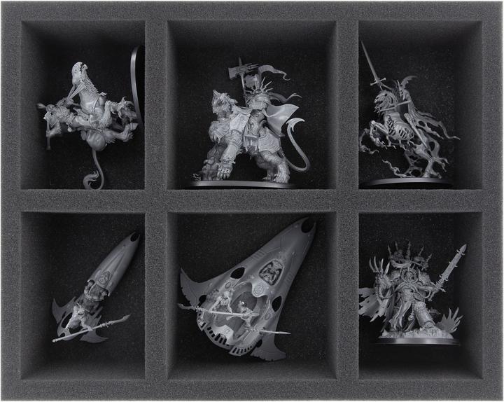 Actual product image Feldherr storage box DSLB075 for Harlequins (Cardboard, Foam material, Plastic)