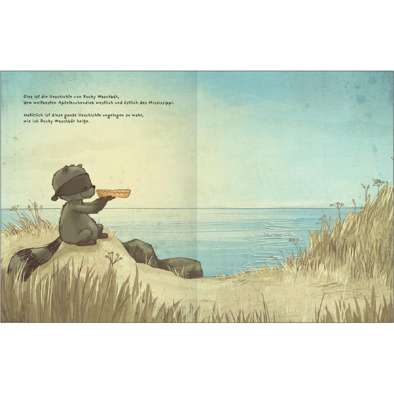 Thumbnail - Rocky Waschbär, Kinderbücher von Michael Engler
