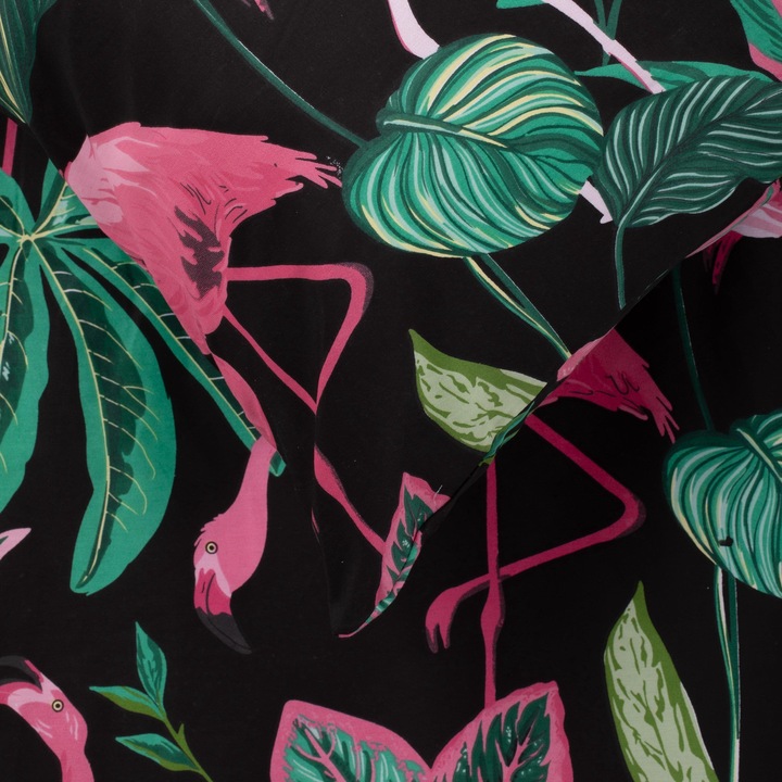 Produktbild Domoletti BED COV SET COTTON FLAMINGO 200X220 (200 x 220 cm)