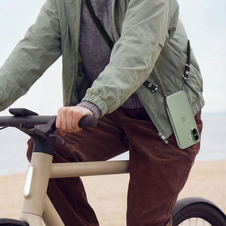 Produktbild Spigen DA30l Lanyard Strap Crossbody Schwarz