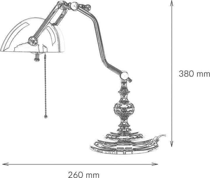 Actual product image Licht-Erlebnisse Lampade Ministero (E27)
