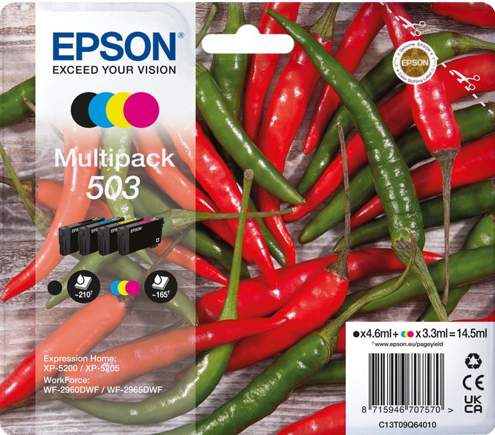 Image du produit Epson 503 CMYK (C, CF, M, Y)