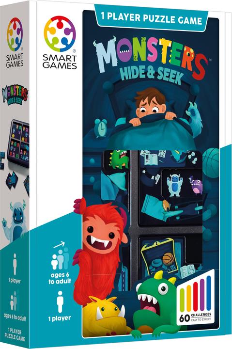 Actual product image Smart Games Monsters Hide & Seek (English, French, Italian, German)