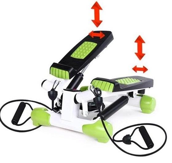 Immagine prodotto HMS Stepper diagonale con cavo bianco e verde S3033