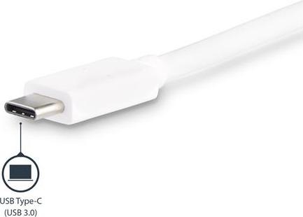 Produktbild StarTech Multiport Adapter (USB Typ-C, 11.40 cm)