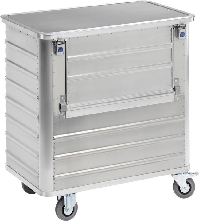 Produktbild Gmöhling Alu-Kastenwagen, abklappbare Seitenwand (250 kg)