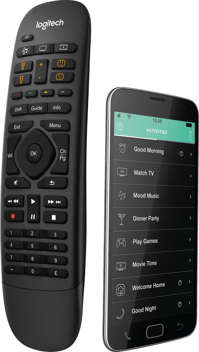Logitech Harmony Companion (Universal remote control, Infrared, Bluetooth)
